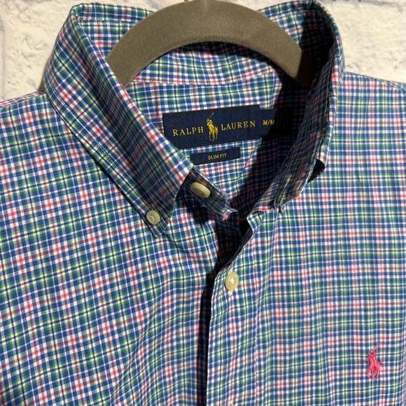 Ralph Lauren Other - Men’s Polo Ralph Lauren Slim Fit Multicolor Plaid Shirt, Size Medium